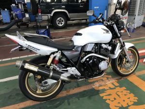 ｃｂ４００ｓｆ ｖｔｅｃ スペック３ 創業以来500台以上の実績 沖縄でバイク車検のことならバイク車検専門店アップ